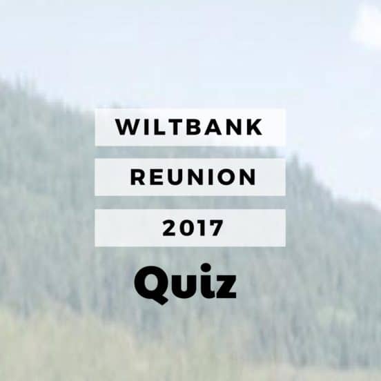 Wiltbank Reunion 2017 Quiz